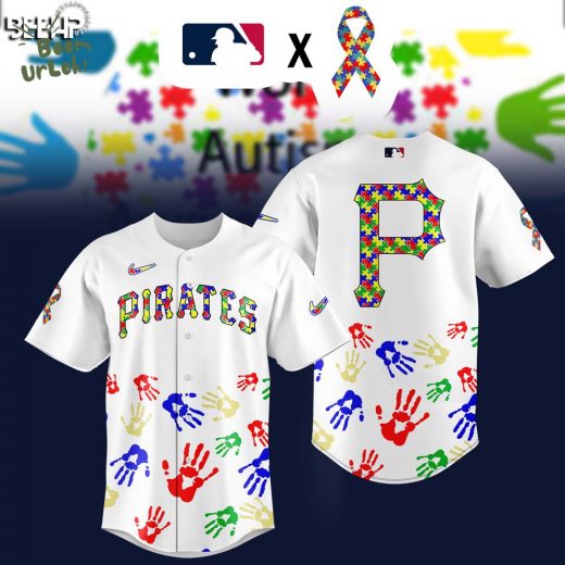 Pittsburgh Pirates MLB Autism Awareness Special Edition 2025 baseball Jersey