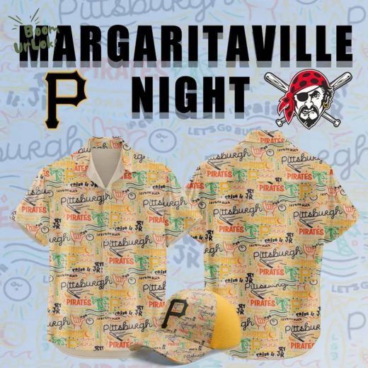 Pittsburgh Pirates Margaritaville Night 2025 Hawaii Shirt