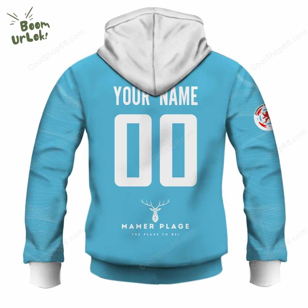Racing FC Union Luxembourg Home Jersey Style Hoodie Racing FC Union Luxembourg Home Jersey Style Hoodie