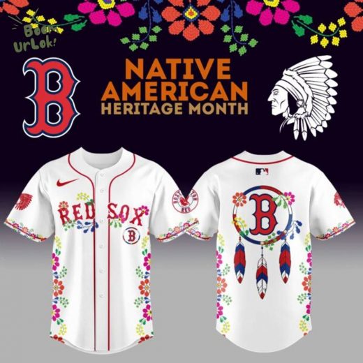 Red Sox x Native American Heritage Night 2025 baseball Jersey