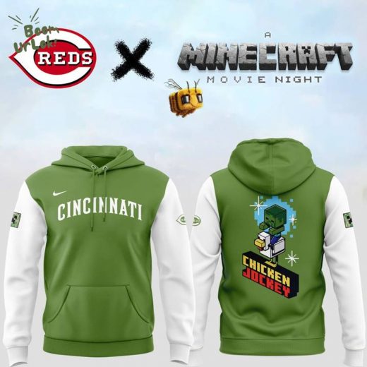 Reds x Minecraft Chicken Jockey Hoodie – Special Edition