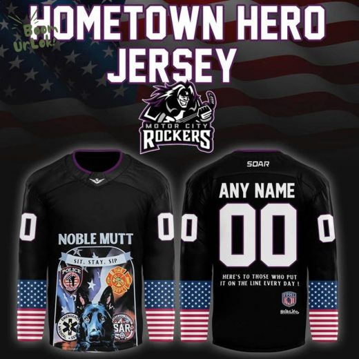 Rockers x Home Town Hero Hockey Jersey 2025 Limited Edition