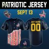 Rocket City Trash Pandas x 2025 Patriotic Night Personlized Baseball Jersey