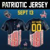 Rocket City Trash Pandas x 2025 Patriotic Night Baseball Jersey
