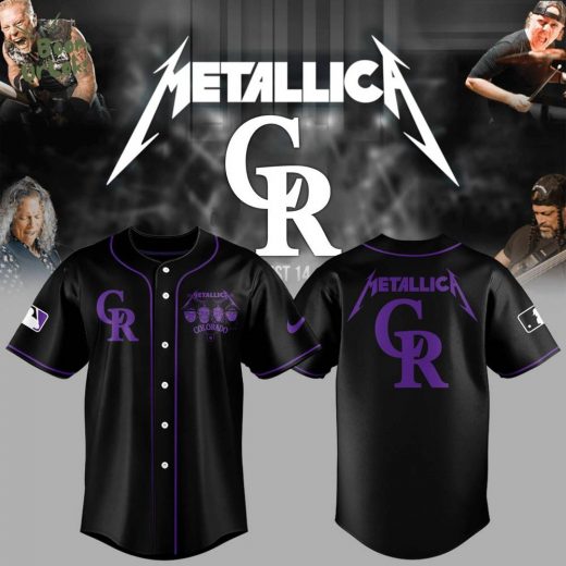 Rockies Baseball Metallica Night Jersey