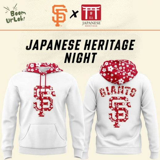 SF Giants Japanese Heritage Hoodie – Limited Edition