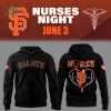 SF Giants NURSES NIGHT White Hoodie