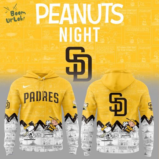 San Diego Padres 75th Anniversary of Peanuts Hoodie