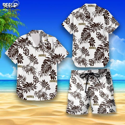San Diego Padres Hawaiian Shirt & Shorts Set