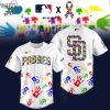 Pittsburgh Pirates MLB Autism Awareness Special Edition 2025 baseball Jersey