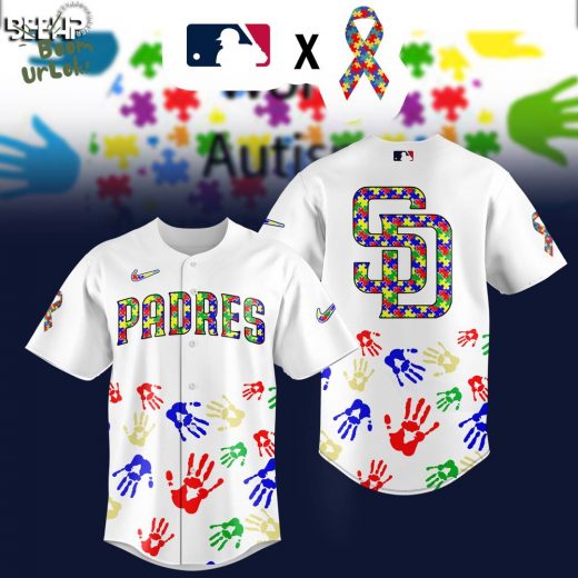 San Diego Padres MLB Autism Awareness Special Edition 2025 baseball Jersey