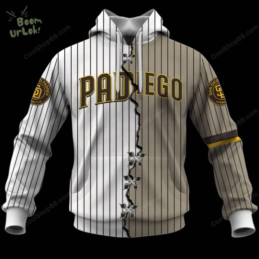 San Diego Padres MLB Mix Style Hoodie