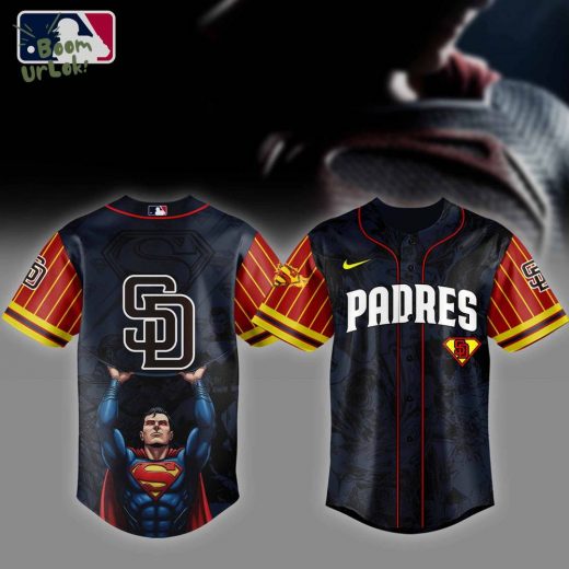 San Diego Padres MLB x Superman Baseball Jersey Editions Limited 2025