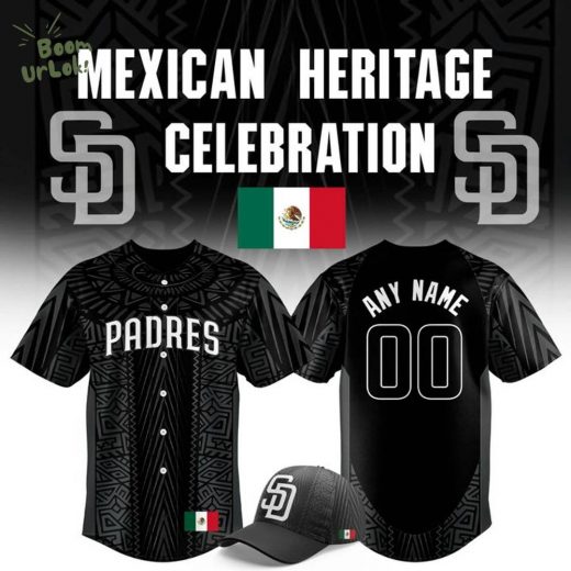 San Diego Padres x 2025 Mexican Heritage Celebration Baseball Jersey