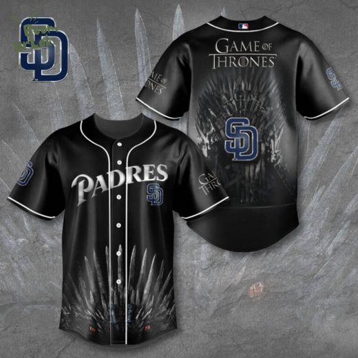 San Diego Padres x Game of Thrones Baseball Jersey