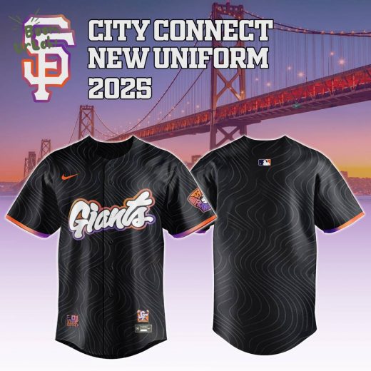 San Francisco Giants 2025 City Connect Special Edition Baseball Jersey