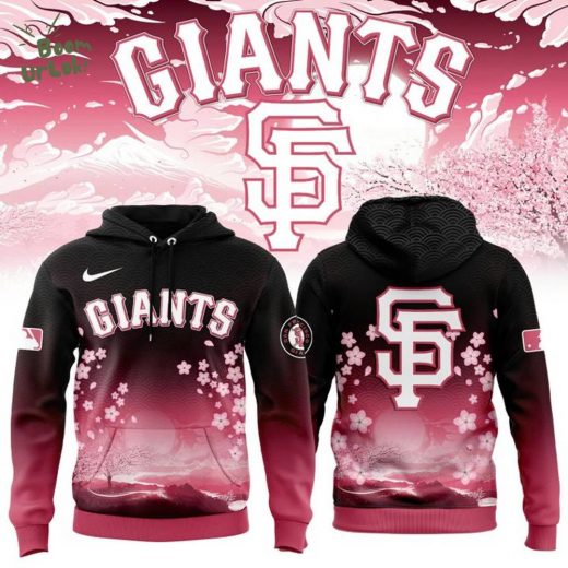 San Francisco Giants Cherry Blossom 2025 Hoodie