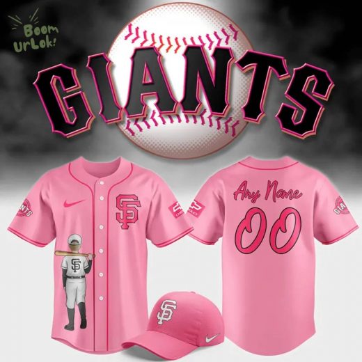 San Francisco Giants Nike Pink Limited Baseball Jersey 2025
