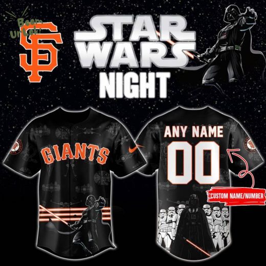 San Francisco Giants Stars Wars 2025 Baseball Jersey