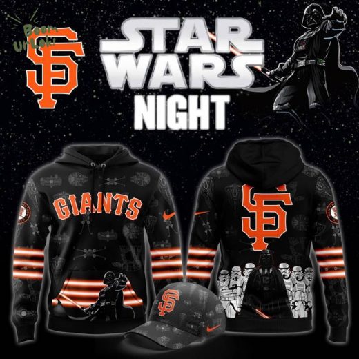 San Francisco Giants Stars Wars 2025 Hoodie