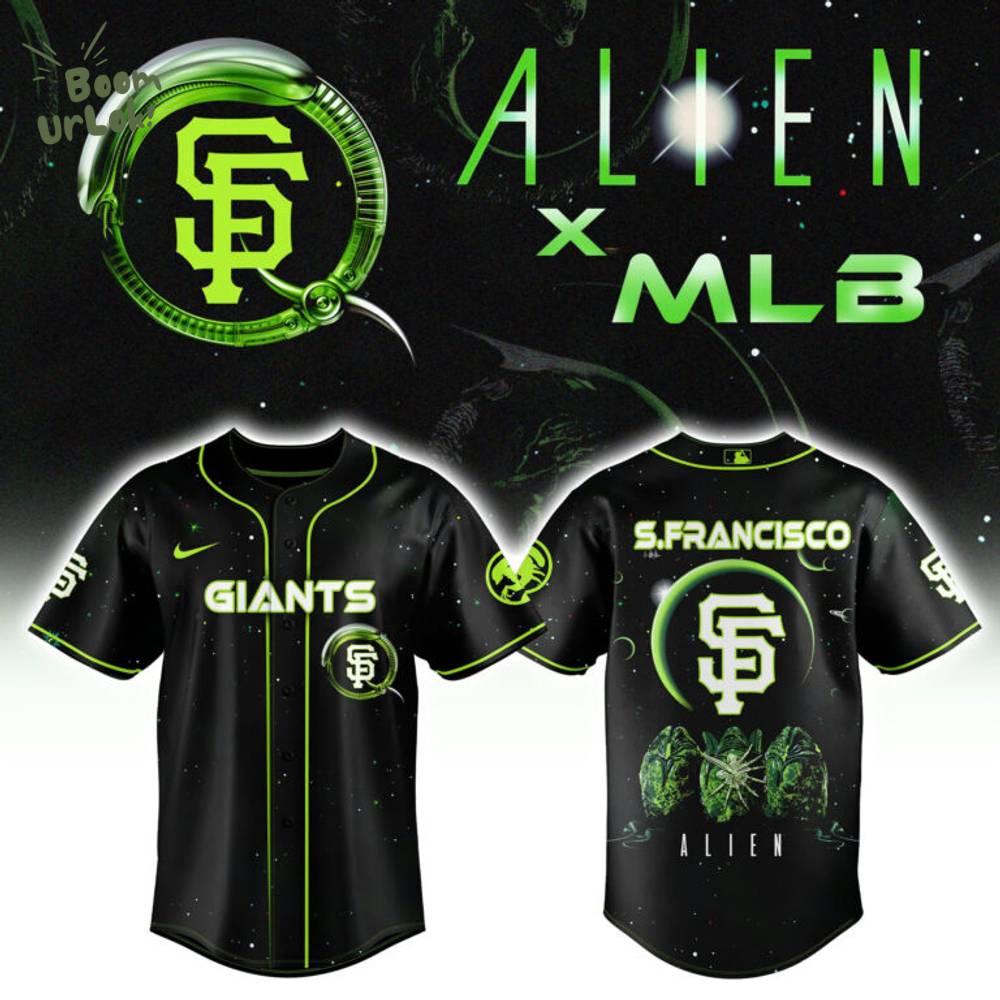 San Francisco Giants x Alien Combo Baseball Jersey San Francisco Giants x Alien Combo Baseball Jersey