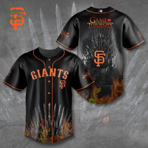 San Francisco Giants x Game of Thrones Baseball Jersey