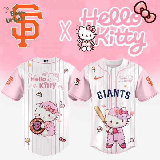San Francisco Giants x Hello Kitty Night 2025 Baseball Jersey Editions Limited