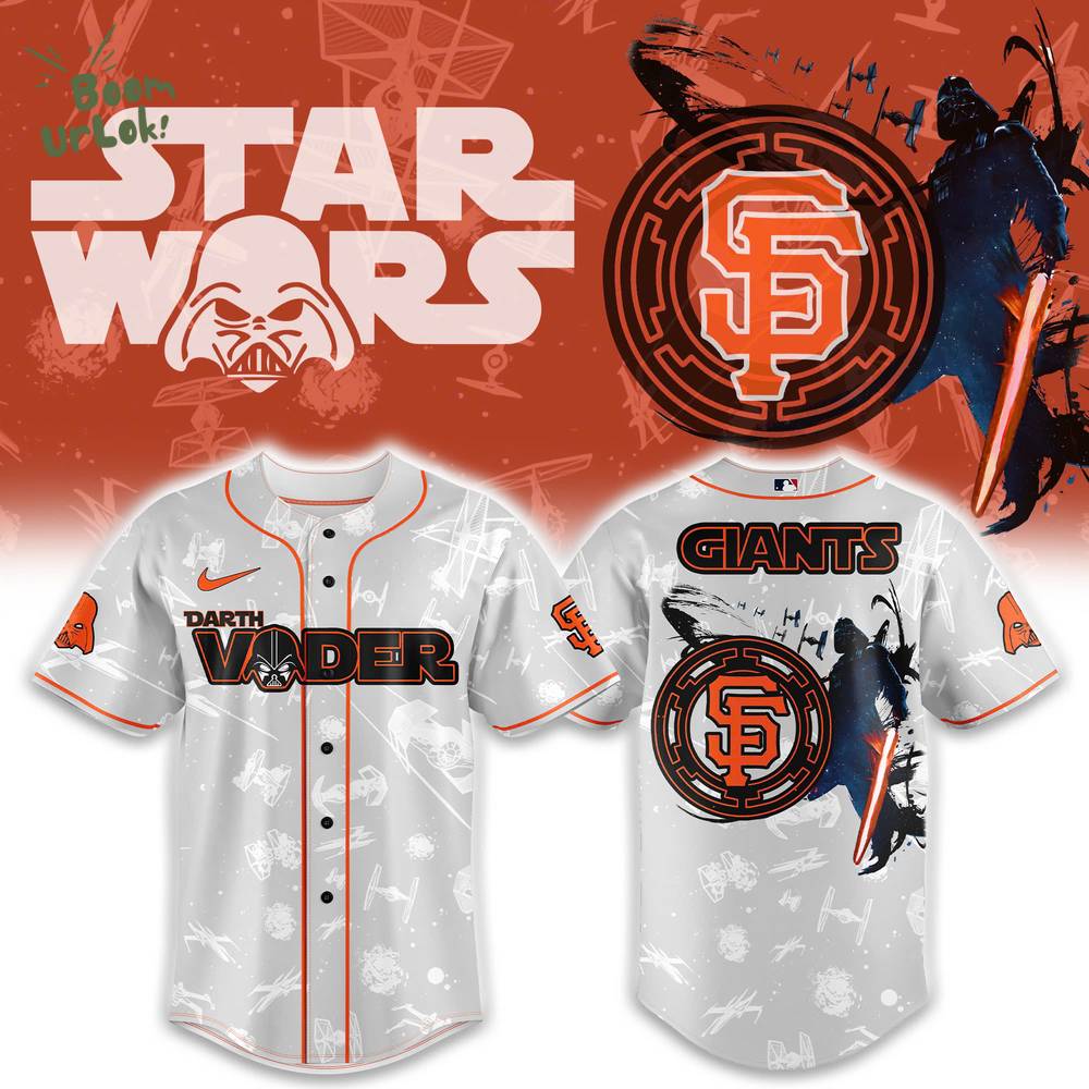 San Francisco Giants x Star Wars Night 2025 Baseball Jersey New Version San Francisco Giants x Star Wars Night 2025 Baseball Jersey New Version