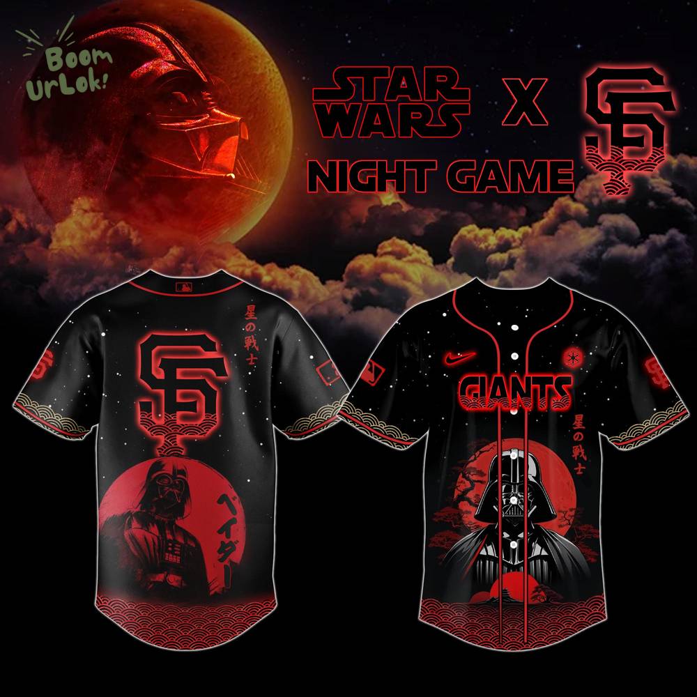 San Francisco Giants x Star Wars Night Game Limited Edition Baseball Jersey San Francisco Giants x Star Wars Night Game Limited Edition Baseball Jersey