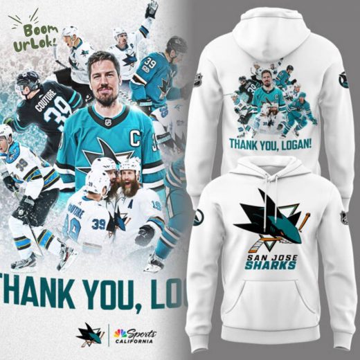 San Jose Sharks “Thank You, Logan Couture” Limited Edition Hoodie