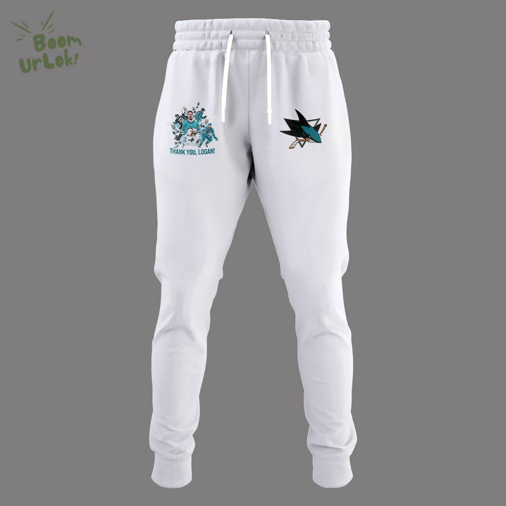San Jose Sharks “Thank You, Logan Couture” Limited Edition Hoodie San Jose Sharks “Thank You, Logan Couture” Limited Edition Hoodie