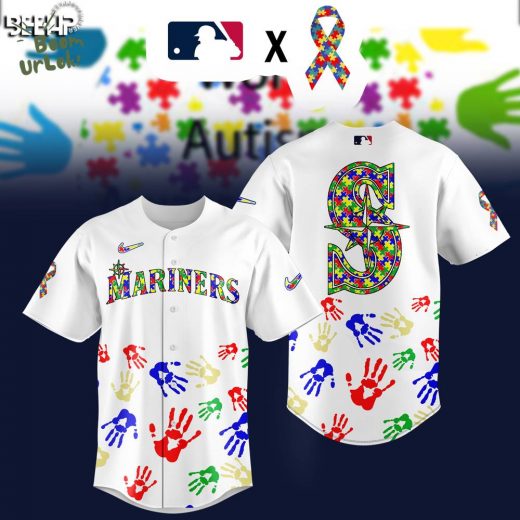 Seattle Mariners MLB Autism Awareness Special Edition 2025 baseball Jersey