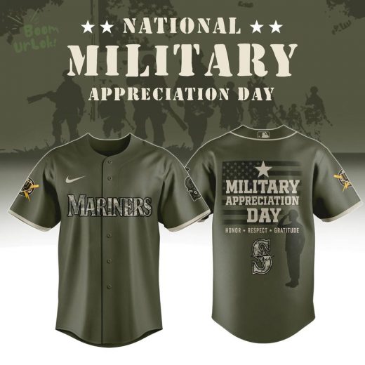 Seattle Mariners MLB x Military Appreciation Day Jersey Editions Limited 2025