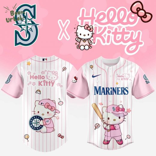 Seattle Mariners x Hello Kitty Night 2025 Baseball Jersey Editions Limited
