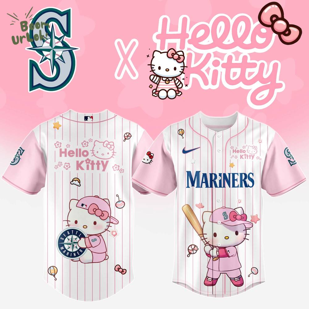 Seattle Mariners x Hello Kitty Night 2025 Baseball Jersey Editions Limited Seattle Mariners x Hello Kitty Night 2025 Baseball Jersey Editions Limited