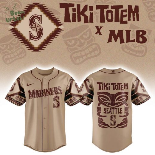 Seattle Mariners x Native American Tiki Totem 2025 Baseball Jersey