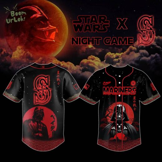 Seattle Mariners x Star Wars Night Game Limited Edition Baseball Jersey