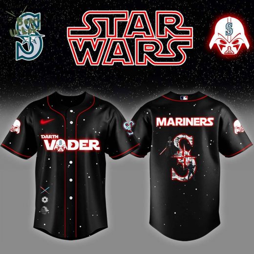 Seattle Mariners x Stars Wars Darth Vader Night Baseball Jersey Editions Limited
