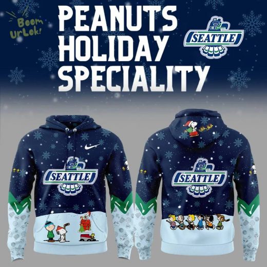Seattle Thunderbirds Peanuts & Snoopy Nike navy Hoodie Set