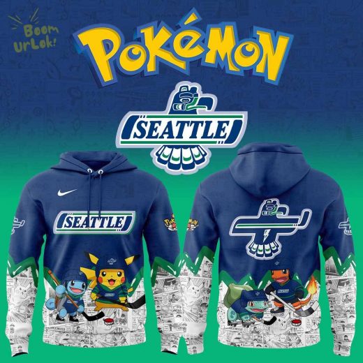 Seattle Thunderbirds x Pokémon New Hoodie