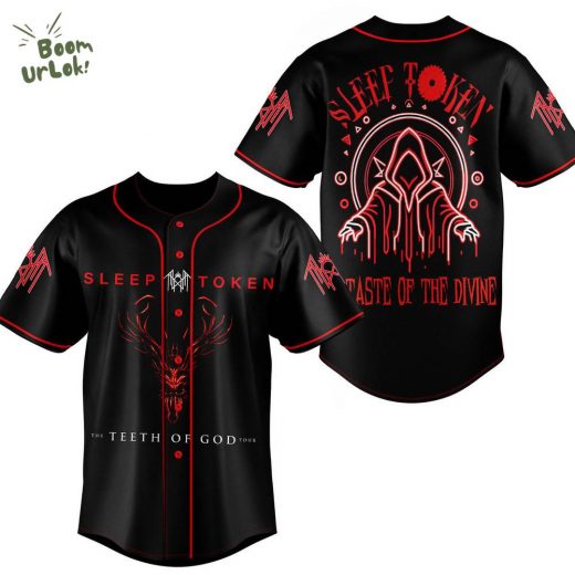 Sleep Token The Teeth Of God Tour Baseball JERSEY