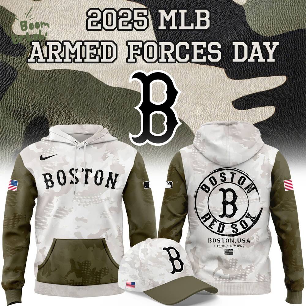 Special 2025 Armed Forces Day Red Sox Hoodie Special 2025 Armed Forces Day Red Sox Hoodie