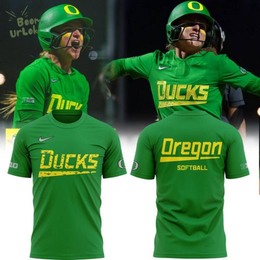 Special Edition Of Oregon Softball For Fans green T-Shirt 2025