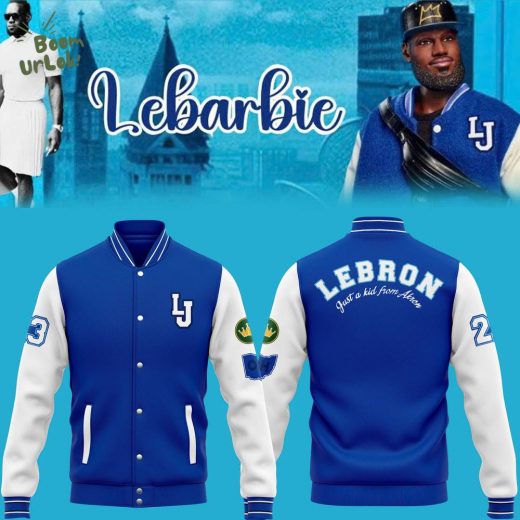 Special Lebarbie LeBron James Just A Kid From Akron Jacket