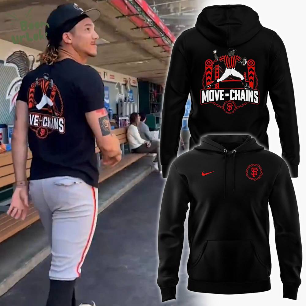 Special Spencer Bivens San Francisco Giants "Move The Chains" Hoodie Special Spencer Bivens San Francisco Giants "Move The Chains" Hoodie