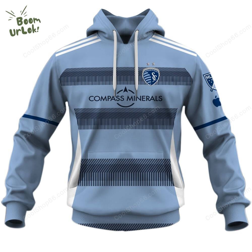 Sporting Kansas City ( MLS ) Home Jersey Style Hoodie Sporting Kansas City ( MLS ) Home Jersey Style Hoodie