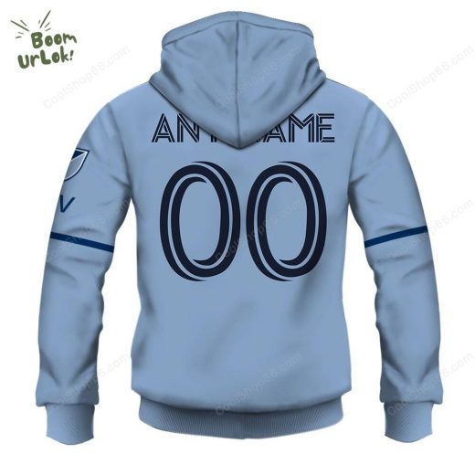Sporting Kansas City ( MLS ) Home Jersey Style Hoodie