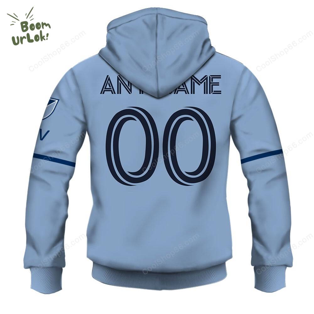 Sporting Kansas City ( MLS ) Home Jersey Style Hoodie Sporting Kansas City ( MLS ) Home Jersey Style Hoodie