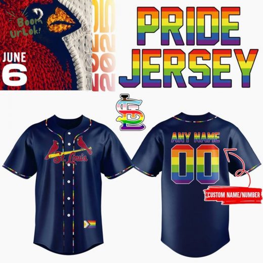 St. Louis Cardinals x Pride Night Jersey 2025