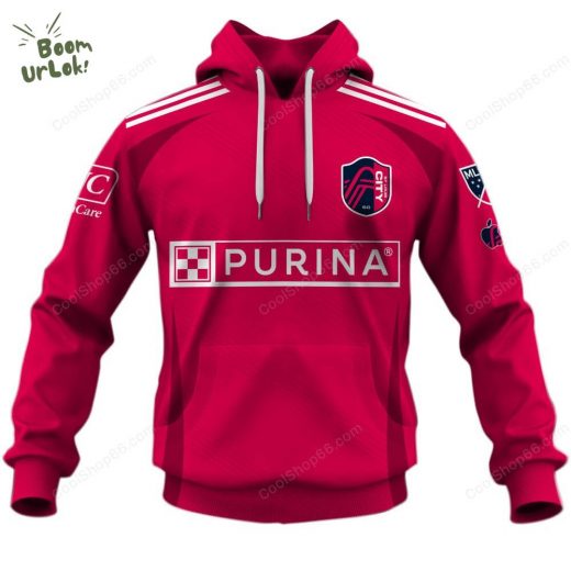 St. Louis City SC ( MLS ) Home Jersey Style Hoodie